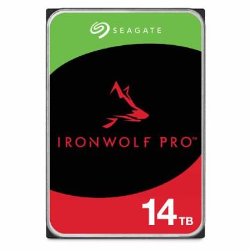 Seagate IronWolf Pro ST14000NT001 interne harde schijf 14 TB 7200 RPM 256 MB 3.5" (ST14000NT001) thumbnail