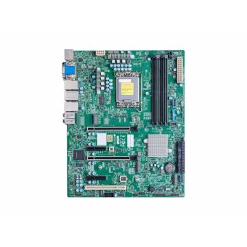 Super Micro SUPERMICRO X13SEI-F - Motherboard - ATX - LGA4677 Socket-E - Intel C741 Chipsatz - USB 3,2 Gen 1 - 2 x Gigabit LAN - (MBD-X13SEI-F-B) thumbnail