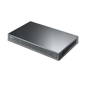 TP-LINK JetStream TL-SG2210P V3 - Switch - Smart - 8 x 10/100/1000 + 2 x SFP - Desktop - PoE 58 W (TL-SG2210P V3.0) thumbnail