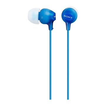 Sony MDR-EX15AP Headset Bedraad In-ear Oproepen/muziek Blauw (MDREX15APLI.CE7) thumbnail