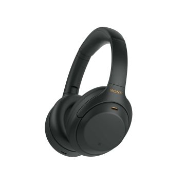 Sony WH-1000XM4 Hoofdtelefoons Draadloos Hoofdband Oproepen/muziek USB Type-C Bluetooth Zwart (WH1000XM4B.CE7) thumbnail