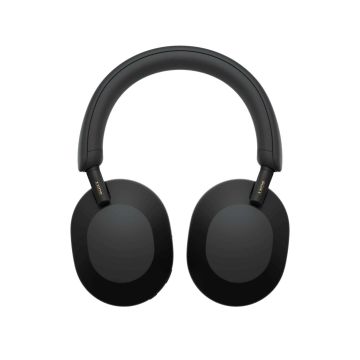 Sony WH-1000XM5 Hoofdtelefoons Bedraad en draadloos Hoofdband Oproepen/muziek Bluetooth Zwart (WH1000XM5B.CE7) thumbnail
