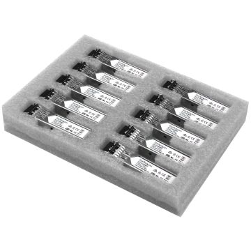 StarTech.com Gigabit Fiber SFP Transceiver Module - Cisco GLC-SX-MM Compatibel - MM LC - 550m - 10 stuks (GLCSXMM10PST) thumbnail