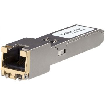 StarTech.com HPE JL563A compatibel SFP+ module - 100/1000/10000BASE-TX koper optische transceiver - 30 m (JL563A-ST) thumbnail