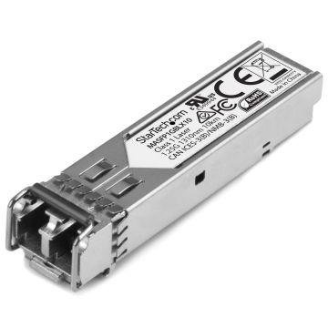 StarTech.com Gigabit glasvezel 1000BASE-LX SFP ontvanger module - Cisco Meraki MA-SFP-1GB-LX10 compatibel - SM LC - 10 km (MASFP1GBLX10) thumbnail