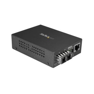 StarTech.com Gigabit Ethernet naar SC glasvezel media converter - 1000Base-LX - Single-mode - 10 km (MCMGBSCSM10) thumbnail