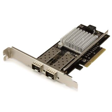 StarTech.com 2 poorts 10G glasvezel netwerkkaart met open SFP+ - PCIe, Intel 82599 chipset (PEX20000SFPI) thumbnail