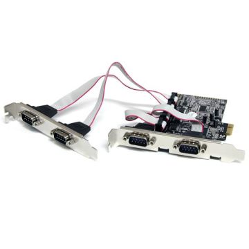 StarTech 4 Port PCIe Serial Adapter Card w/ 16550 (PEX4S553) thumbnail
