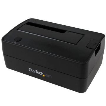 StarTech.com Single Bay USB 3.1 naar SATA HDD Docking Station, USB 3.1 (10 Gbps) Hard Drive Dock, Externe 2.5/3.5" SATA III HDD/SSD Dock Station, Hot-Swap Hard Drive Bay, Top-Loading (SDOCKU313) thumbnail