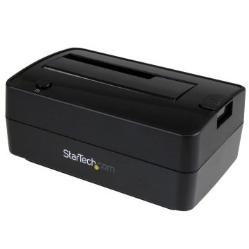 StarTech.com Single Bay USB 3.1 / eSATA naar SATA HDD Docking Station, USB 3.1 (10 Gbps) Hard Drive Dock, Externe 2.5/3.5" SATA III HDD/SSD Docking Station, Top-Loading Hard Drive Bay (SDOCKU313E) thumbnail