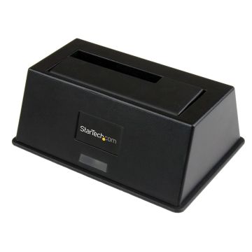 StarTech.com Single Bay USB 3.0 naar SATA Hard Drive Docking Station, USB 3.0 (5 Gbps) Hard Drive Dock, Externe 2.5/3.5" SATA I/II/III HDD/SSD Docking Station, Top-Loading Hard Drive Bay (SDOCKU33BV) thumbnail