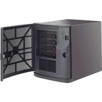 Supermicro CSE-721TQ-350B computerbehuizing Mini Tower Zwart 250 W (CSE-721TQ-350B) thumbnail