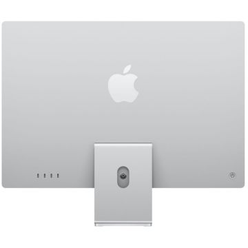 APPLE iMac Z1K1 59,62cm 23,5Zoll Standardglas M4 10C CPU/10C GPU/16C N.E. 24GB 1TB SSD Gbit Eth MM NumKey TID DE Silber (Z1K1-MC (Z1K1-MCR24D/A-07HWIA) thumbnail