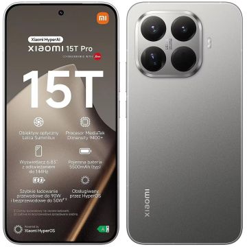 Xiaomi 15T Pro 5G Dual Sim 12RAM 1TB grey (68032) thumbnail