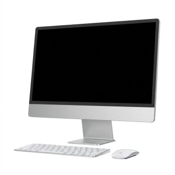 Apple iMac 24‘‘ Silber CTO M4 8-Core (Gigabit Ethernet,TID.Num.) (Z1E2-0001010) (Z1E2-0001010) thumbnail