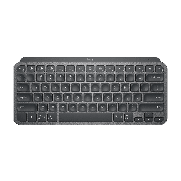 Logitech MX Keys Mini - Tastatur - hinterleuchtet - Bluetooth - QWERTY - Spanisch - Pale Gray (920-010491) thumbnail