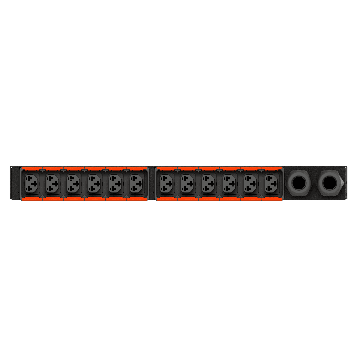 Vertiv Geist AG05M1R0-12CF13-2PS6PS6B211-D power distribution unit (PDU) 12 AC outlet(s) 0U Black (VA4G21A0) thumbnail