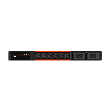 Vertiv Geist AUS5M1R5-06CF17-2C20C20A900-D power distribution unit (PDU) 6 AC outlet(s) 0U Black (VA5U21A0) thumbnail