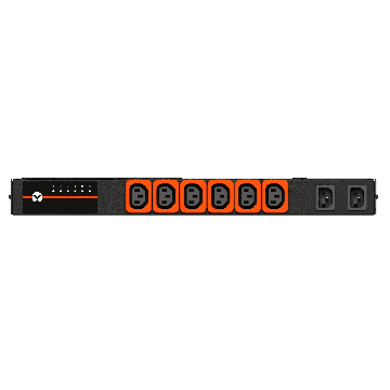 Vertiv Geist AUU5M1R5-06L137-1C14C14A900-D power distribution unit (PDU) 6 AC outlet(s) 0U Black (VA7U11A0) thumbnail
