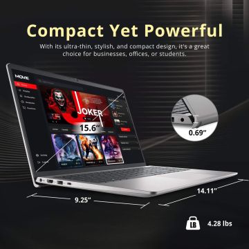 Dell Pro 14 Plus PB14250 [ ARL 2 - in - 1 ] | 3400017633575.15 / IntelCore Ultra 5 235U - vPro (12 TOPS NPU - 12 cores - tot 4 - (3400020858971.1-1) thumbnail