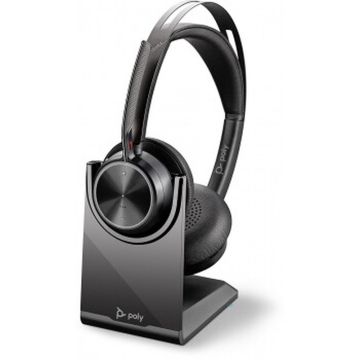 HP POLY Voyager Focus 2 USB-C-C Headset +USB-C/A Adapter +Charging Stand (9T9J8AA) (9T9J8AA) thumbnail