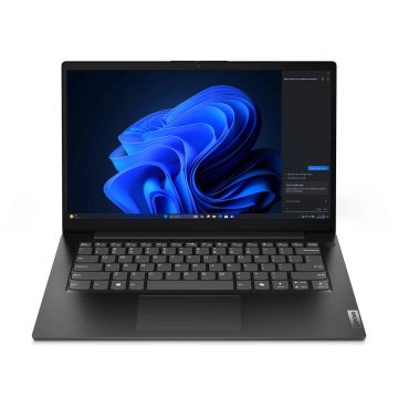 Lenovo V14 G5 IRL Intel Core 5 220U Laptop 35,6 cm (14") Full HD 16 GB DDR5-SDRAM 512 GB SSD Wi-Fi 6 (802.11ax) Windows 11 Pro Engels Zwart (83GU00BWMH) thumbnail