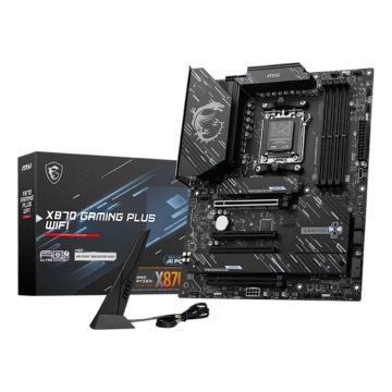 MSI X870 GAMING PLUS WIFI moederbord AMD X870 Socket AM5 ATX (7E47-004R) thumbnail