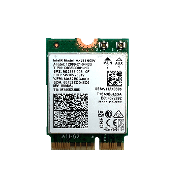 Intel Wireless-6 AX211.NGWG.NV/ non vPro M.2 2230 (CNVi) (999M5J) thumbnail