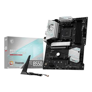 MSI B550 GAMING WIFI moederbord AMD B550 Socket AM4 ATX (B550 GAMING WIFI) thumbnail