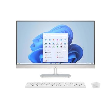 HP 27-cr0000na AMD Ryzen 7 7730U 16GB RAM 512GB SSD 27  Windows 11 Home All-in-One PC - White - BM5L9EA#ABU (BM5L9EA) thumbnail