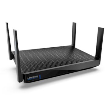Linksys HYDRA PRO 6E draadloze router Gigabit Ethernet Tri-band (2,4 GHz / 5 GHz / 6 GHz) Zwart (MR7500) thumbnail