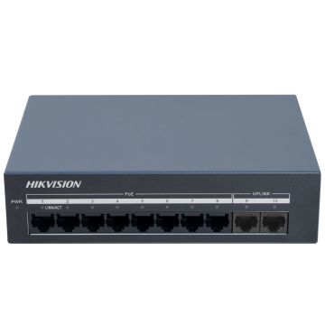 Hikvision DS-XS10-P Unmanaged PoE MCU Switch (DS-XS10-P) thumbnail