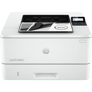 HP LaserJet Pro HP 4002dwe printer, Zwart-wit, Printer voor Kleine en middelgrote ondernemingen, Print, Draadloos; HP+; Geschikt voor HP Instant Ink; Printen vanaf een telefoon of tablet (2Z606E#B19) thumbnail