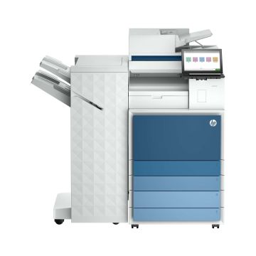 HP Color LaserJet Enterprise Flow LaserJet Enterprise 8601z+ Multifunction Zwart-wit Printer, Alleen Ethernet; Dubbelzijdig; Kopieerapparaat, scanner (AQ1E3A#B19) thumbnail