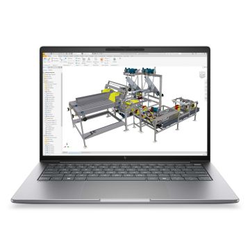 HP ZBook 8 G2a Wolf Pro Security Edition Copilot+ PC AMD Ryzen AI 7 PRO 450 Mobiel werkstation 35,6 cm (14") Touchscreen WUXGA 48 GB DDR5-SDRAM 1 TB SSD Wi-Fi 7 (802.11be) Windows 11 Pro AI Workstation, AI PC Zilver QWERTY (DN7T5ET#ABH) thumbnail