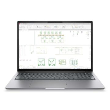 HP ZBook 8 G2i Wolf Pro Security Edition Copilot+ PC Intel Core Ultra 5 336H Mobiel werkstation 40,6 cm (16") WUXGA 24 GB DDR5-SDRAM 512 GB SSD NVIDIA RTX PRO 500 Blackwell Wi-Fi 7 (802.11be) Windows 11 Pro AI Workstation, AI PC Zilver QWERTY (DN7U2ET#ABH) thumbnail