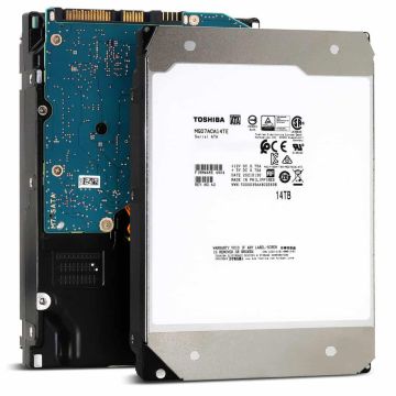 Toshiba 8.9cm (3.5) 14TB SATA3 NAS N300 7200RPM intern bulk (MN11ACA14TS) thumbnail