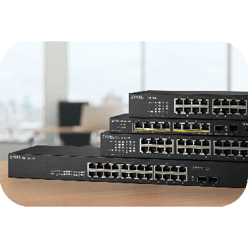 Zyxel GS1100-16EPS Slimline PoE+ 135W 16 port Gigabit - DIP selectorUnmanaged Switch (GS1100-16EPS) thumbnail
