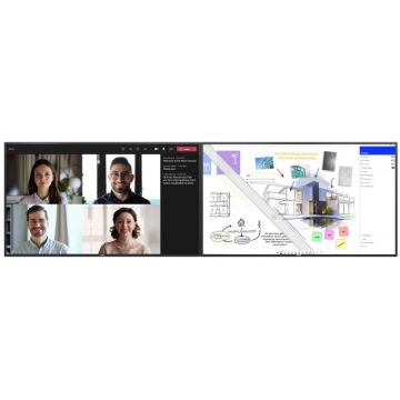 NEC 40001571 beeldkrant Digitale signage flatscreen 165,1 cm (65") LCD Wifi 500 cd/m² 4K Ultra HD Zwart Touchscreen 24/7 (40001571) thumbnail