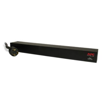 APC Rack PDU, Basic, 1U, 30A, 208V energiedistributie Zwart (AP9570) thumbnail