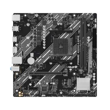 ASUS PRIME A520M-K ARGB AMD A520 Socket AM4 micro ATX (90MB1R00-M0EAY0) thumbnail