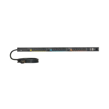 Eaton Single-Phase Metered Input Rack PDU G4, 208V, 42 Outlets, 24A, 5.8kW, L6-30 Input, 10 ft. Cord, 0U Vertical - Metered - NE (EVMIL630X) thumbnail