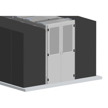 Vertiv Knürr 030291648 rack-toebehoren Dubbele deur (030291648) thumbnail