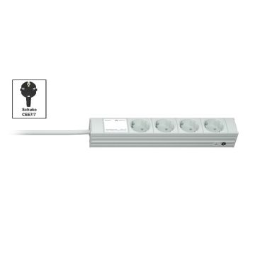 Vertiv Knürr DI-STRIP PDU, basic, 0U/1U, ingang Schuko 230 V 16 A, uitgangen (4) Schuko (033000041) thumbnail