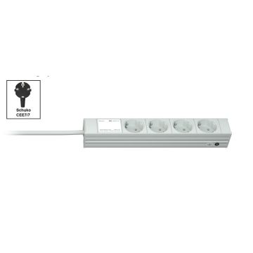 Vertiv Knürr DI-STRIP PDU, basic, 0U/1U, ingang Schuko 230 V 16 A, uitgangen (4) Schuko (033000046) thumbnail