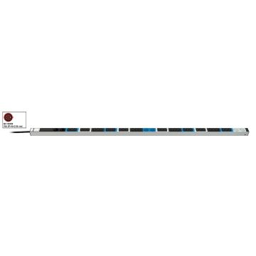 Vertiv Knürr DI-STRIP PDU, basic, 0U/1U, ingang IEC 60309 230/400 V 6 x 16 A, uitgangen (36) C13 (3) Schuko (033005421) thumbnail