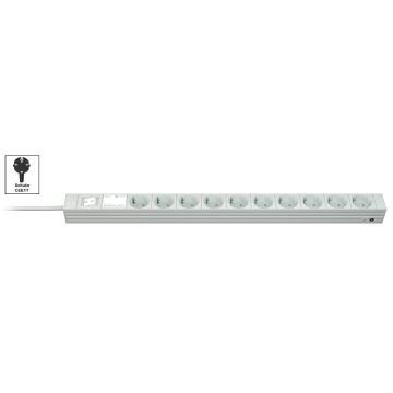 Vertiv Knürr DI-STRIP PDU, basic, 0U/1U, ingang Schuko 230 V 16 A, uitgangen (10) Schuko (033020106) thumbnail