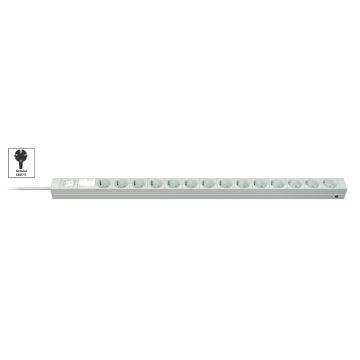 Vertiv Knürr DI-STRIP PDU, basic, 0U/1U, ingang Schuko 230 V 16 A, uitgangen (14) Schuko (033020141) thumbnail
