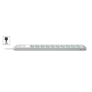 Vertiv Knürr DI-STRIP PDU, basic, 0U/1U, ingang Schuko 230 V 16 A, uitgangen (10) Schuko (033021101) thumbnail