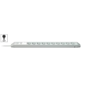 Vertiv Knürr DI-STRIP PDU, basic, 0U/1U, ingang Schuko 230 V 16 A, uitgangen (10) Schuko (033021106) thumbnail